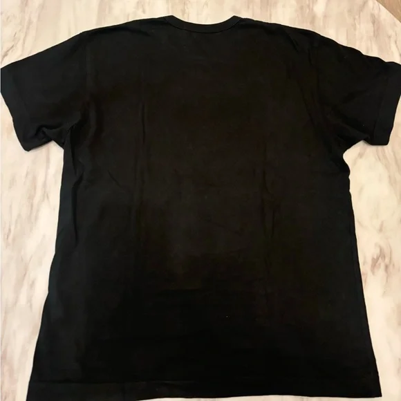 AUTHENTIC Comme des Garcons Black Tee men’s XL - Picture 4 of 5